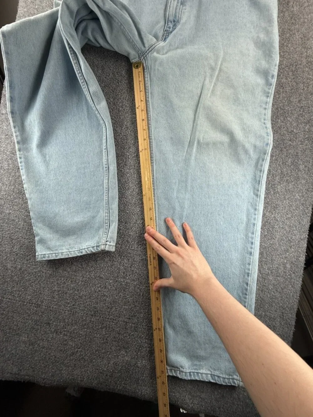 VTG Levi's Silver Tab Blue Jeans Unisex Denim Loose Fit Cotton Y2K ACTL 34x31.5
